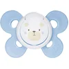 Image de Chicco PhysioForma Comfort Tétines Bébé en Silicone, Sucette Douce et Tendre, Aide à la Respiration, Favorise le Développement de la Bouche, de 0 à 6 Mois, 1 Unité, Bleu, Coloris Aléatoire