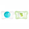 Image de Chicco Physio Micro Sucette en Silicone x 2 Bleu 0-2 Mois