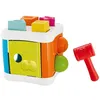 Image de Chicco Cube à formes 2 en 1 , Cube d'Activité Bébé, Jeu de Tri des Formes avec 4 Formes Géométriques, 2 Balles et un Marteau, Cube Multi-Activités - Jeux Éducatif Enfants 10 Mois - 3 Ans