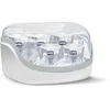 Image de Chicco Stérilisateur 2 en 1, Stérilisateur à Vapeur Naturelle Réglable pour Biberons, avec 2 Configurations, Rapide et Facile à Utiliser, jusqu'à 6 Biberons de 330 ml, Blanc