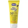 Image de Chicco Crème Solaire SPF 50+ pour Enfants Imperméable Excellente Protection UVA, UVB et Infrarouge 0 Mois + 75ml