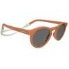 Image de Chicco | Lunettes de soleil enfant 12 M+   Couleur orange   Protection complète contre les rayons UVA et UVB   Monture souple et cordon en silicone