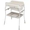 Image de Chicco Table à Langer Pliable Soft Bubble Armonia, Table à Langer Nouveau-né avec Baignoire Intégrée, Bassin Extractible 4en1, Structure Gain de Place avec Roulettes, Hauteur Réglable