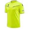 Image de 2023-2024 UEFA Referee Neon Yellow Football Soccer T-Shirt Maillot