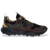 Image de Flower Mountain pour homme. 2017816 Baskets Yamano 3 noir noir, marron (40), Plat, Nubuck, Lacets, Casuel
