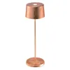 Image de Zafferano, Lampe Olivia Pro avec Feuille de Cuivre, Lampe de Table Portable et Rechargeable avec Contrôle Tactile, Utilisable comme Lampe d'Intérieur, Dimmer 2200-3000 K, Hauteur 35 cm