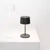 Image de Zafferano Olivia mini 3K lampe de table rechargeable grise