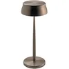 Image de Zafferano, Lampe Sister Light Wi-Fi, Lampe de Table Rechargeable et Sans Fil avec Contrôle à Distance, pour Salon et Extérieur, Variateur à Étapes, 2200-4000 K, Hauteur 32,8 cm, Couleur Cuivre