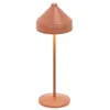 Image de Zafferano, Lampe Amelie, Lampe de Table Rechargeable Sans Fil avec Contrôle Tactile, Convient pour Salon et Extérieur, Variateur, 2200-3000 K, Hauteur 34 cm, Couleur Terracotta