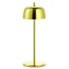 Image de Zafferano CIRCE Lampe de table LED rechargeable et dimmable Doré brillant
