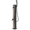 Image de FRANKYSTAR Tanaga 20 - Douche solaire basse de jardin 20 l avec douche et robinet de lavabo