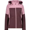 Image de CMP Veste de randonnée légère imperméable pour femme - 33Z5026, Rose/bordeaux, 38