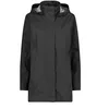 Image de CMP - Veste femme à capuche avec boutons pression, Noir, XS