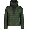 Image de CMP Homme Hoodie Veste, Vert, 54