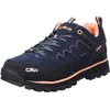 Image de CMP Femme Moon Low WMN Trekking Shoe Wp-31q4786 Chaussures de Marche, Blue Ink Sunrise, 38 EU