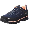 Image de CMP Femme Moon Low WMN Trekking Shoe Wp-31q4786 Chaussures de Marche, Blue Ink Sunrise, 41 EU