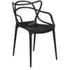 Image de Kartell Masters, Chaise, Noir, Lot de 4