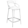 Image de Kartell Masters Stool Tabouret, Blanc, H.75