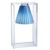 Image de Kartell Light-Air, Lampe de Table, Cristal Bleu