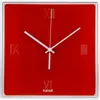 Image de Kartell Tic & Tac, Montre, Rouge orangé, 30 x 30 cm