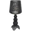 Image de Kartell Mini Kabuki, Lampe de table, Noir Opaques