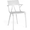 Image de Kartell A.I. Chaise, Blanc, Lot de 2