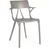 Image de Kartell A.I. Chaise, Gris, Lot de 2