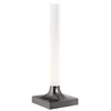 Image de Kartell Goodnight, Lampe de table à batterie, Avec variateur de lumière, H 29 cm, Titane mat