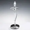 Image de Metallux Lampe à poser ICARO 1 lampe, verre cristal, chromé
