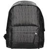 Image de Armani Exchange A|X Sac à dos pour homme avec logo All Over Icon Asphalt/Black, taille unique