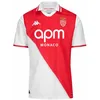 Image de Kappa Kombat Home Monaco ACT Jersey Mixte, White/Red Tango SP, 6 Ans