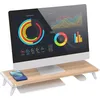 Image de TECHLY 368352 Support pour moniteur universel et ergonomique Beige