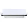 Image de Candy CBT625/2W/1, Hotte télescopique 60 cm, 2 niveaux de puissance, 332,1 m3/h, filtres à carbone, panneau aluminium anti-graisse, éclairage LED, 64 dB, inox