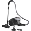 Image de Hoover HP320PET Aspirateur Traineau sans Sac Compact, Tech Cyclonique, Brosses Tous Sols & Spécial Animaux, 2L, 850 W, Rayon d’Action 9,5m, Vidage Facile, Tube Extensible, Accessoires Embarqués, Noir