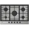 Image de ROSIERES RHG75WC5X, largeur 75 cm, 5 foyers, Thermocouple RHG75WC5X