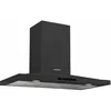 Image de ROSIERES Hotte decorative murale RHP97000/1LPN/1, 90 cm, 609.3 m3/h, 3 vitesses