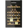 Image de Candy DiVino CWC 150 MHF CWC 150 MHF Cave à vin Autonome 41 Bouteilles avec Porte en Verre et lumière LED, Compact et Peu encombrant, H x P x L 84,5 x 54,5 x 49 cm, Noir