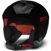 Image de Briko, Helmet Unisexe Adulte, Shiny Black-Orange, M