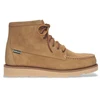 Image de Sebago pour homme. 76111SW Bottines en cuir Tala camel (41), Marron, Plat, Lacets, Casuel