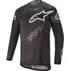 Image de Alpinestars Men's Trailstar Jersey à Manches Courtes pour Homme Jaune Acid Noir