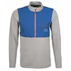 Image de Alpinestars Nevada Vêtements Unisexe à Manches Longues en Jersey, mélangé/Gris/Bleu Moyen, M