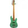 Image de Markbass MB GV 5 Gloxy Val Surf Green CR MP basse électrique 5 cordes avec housse