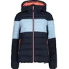 Image de CMP Unlimitech 32Z4176 Veste matelassée en maille côtelée pour femme Turquoise 38, Turquoise.