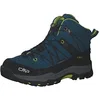 Image de CMP Kids Rigel Mid Trekking WP Walking Shoe, Deep Lake-Acido, 37 EU, Deep Lake Acido, 37 EU