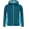 Image de CMP - Veste softshell légère pour enfants avec capuche fixe, Deep Lake-Eau, 152