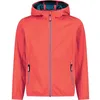 Image de CMP - Veste softshell légère pour enfants avec capuche fixe, Campari, 98