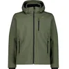 Image de CMP Homme Light Softshell veste, Vert, 58
