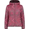 Image de CMP - Veste femme réversible à capuche fixe, Prune-Blush-Rose Fluo, M