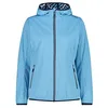 Image de CMP Femme Hoodie Veste, Turquoise, 42