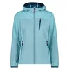 Image de Woman Jacket FIX Hood acqua (L430) 38